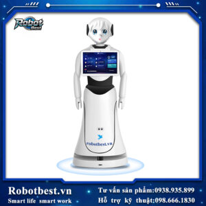 Alternative view of Robot đón tiếp AI Alice