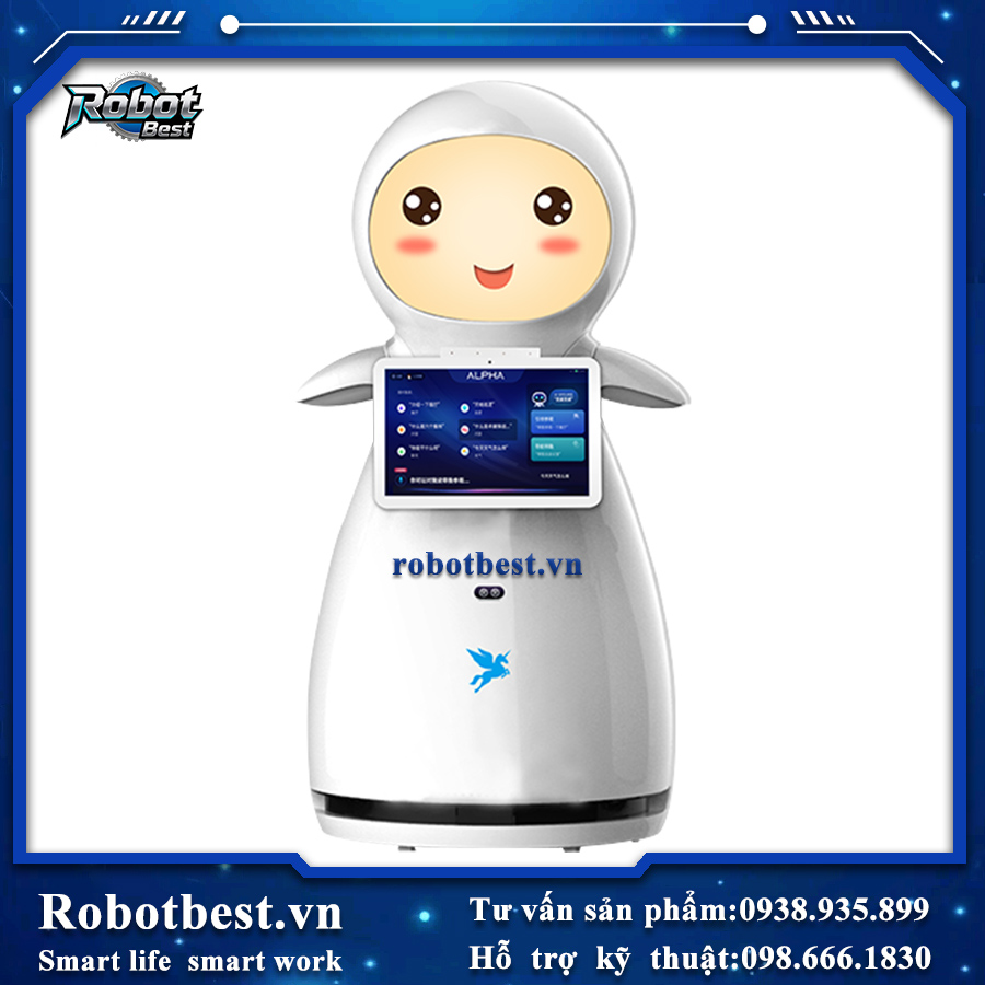 Robot đón tiếp Ai Snow